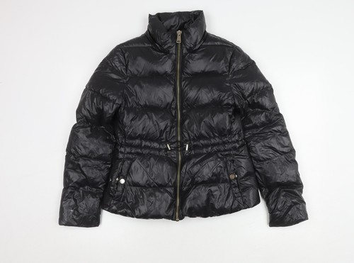 Zara women black puffer - zara,