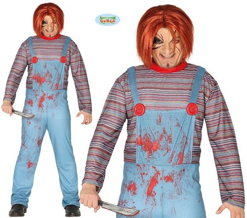 Mens halloween killer doll - mens,