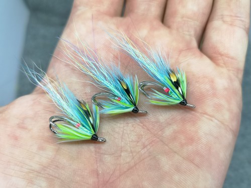 Ice maidans salmon flies - ice,