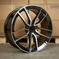 19" cls black pol audi Mercedes Benz c/e/s class c63 Alloy Wheels stag + tyres