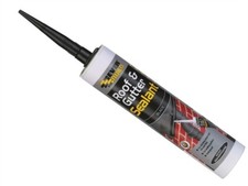 Everbuild ROOF and GUTTER Sealant | Black | Waterproof | Bitumen Felt Adhesive