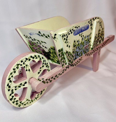 Vintage floral wooden - vintage,