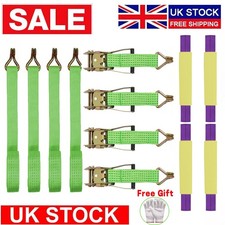 4x Recovery Ratchet Strap SET
