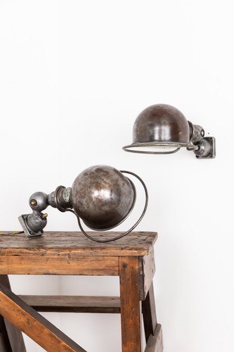 Pair vintage industrial - pair,