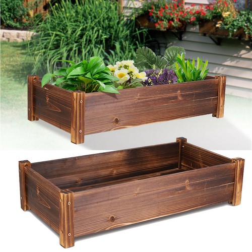 Large wooden garden - garden, box