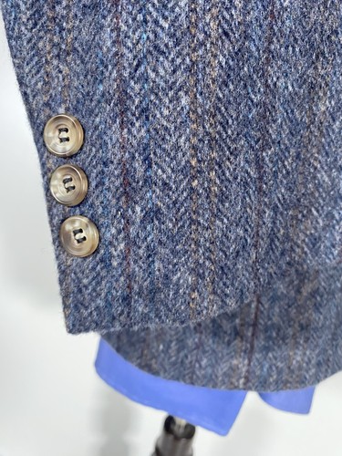 Vintage 42s tweed blue - vintage,