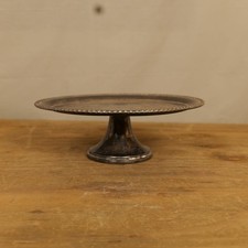 Vintage Silverplate Pedestal