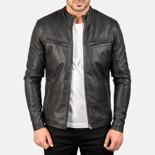 Men black cafe racer - black,