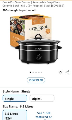 Crock pot slow cooker - slow,