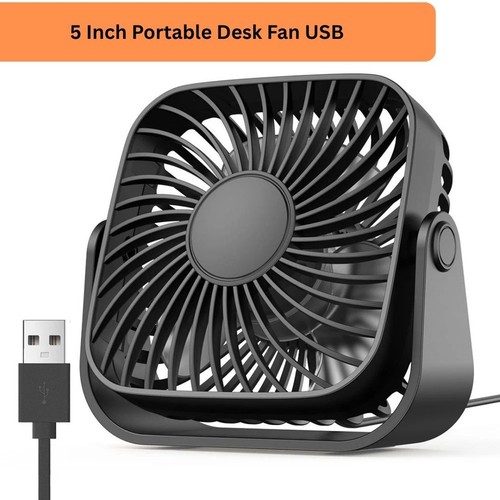 Inch portable desk fan - 5,