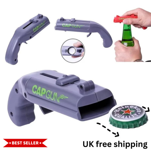 Creative cap gun bottle opener - cap,