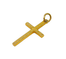 9ct Yellow Gold Floral Pattern