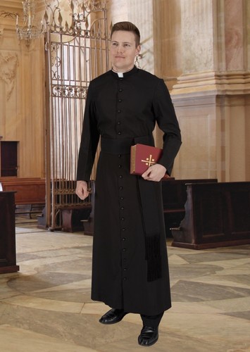 Vintage toomey black - rj, clergy