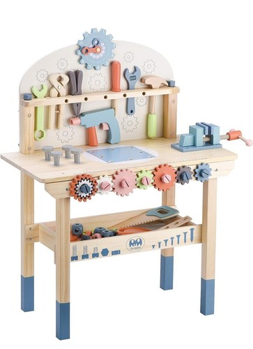 Kids wooden tool bench - wooden,