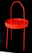 Ikea burvik portable red - burvik, side