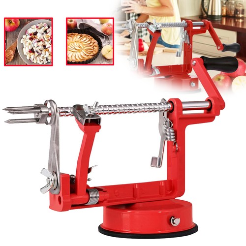 Apple peeler and - apple, corer