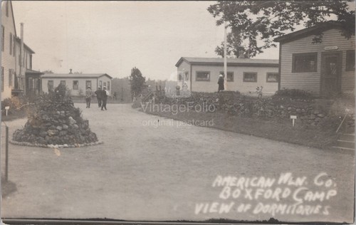 American woolen camp view - american,
