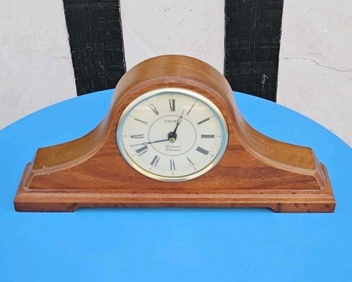 Seiko quartz mantel - seiko, clock