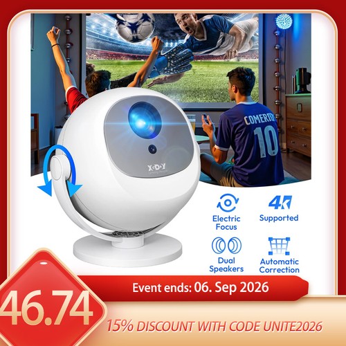 Xgody smart projector - 4k,