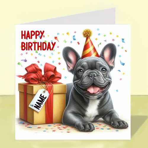 Personalised french bulldog - personalised,