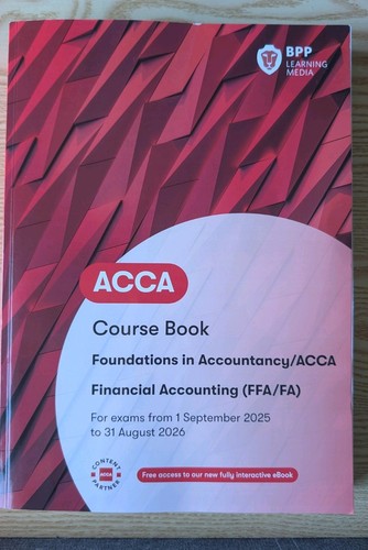 Acca bpp course book - acca,