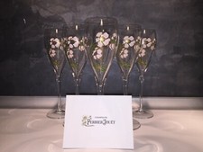 6 CHAMPAGNE FLUTES PERRIER TOY BELLE EPOQUE NEW ORIGINAL PACKAGING!!!!