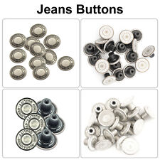 Jeans Buttons Hammer on Denim