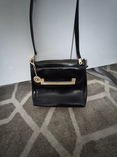 Dkny black patent leather - black,