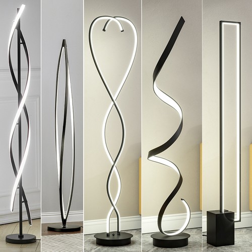 Aluminium led floor lamp - floor,