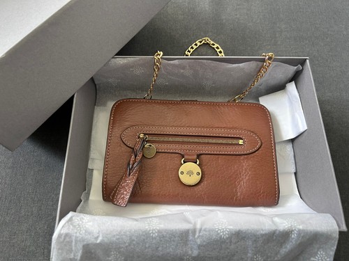 Women mulberry oak leather - oak,
