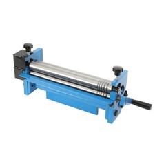 SJ 300 Manual Bending Machine 300mm Round Tube Roller Thin Sheet Angle Bender