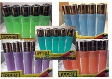 4 x Clipper Lighters MULTI