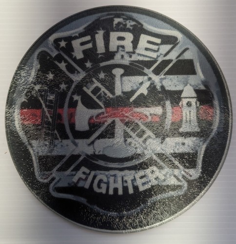 Fire fighter round cutting - fighter,