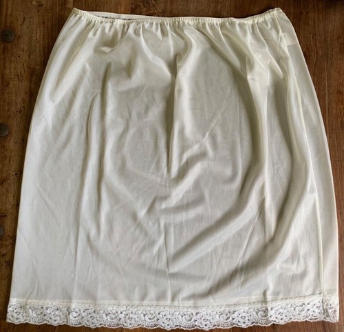 Ladies basic cream underslip - ladies,