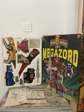 POWER RANGERS ROBOT MEGAZORD DELUXE COMPLETE SET IN BOX BANDAI 1993 GOOD CONDITION!