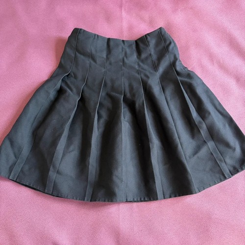 Trutex black pleated school - pleated,
