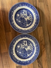 2x Genuine CHURCHILL Blue &