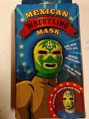 Mexican wrestling mask - mexican, one