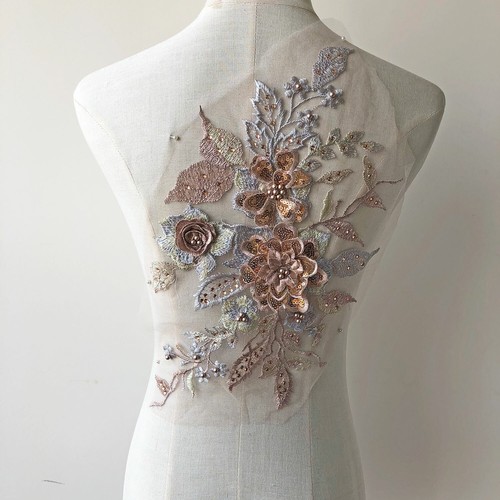 Bling flower lace - bling, patch