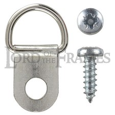 Small Single D Rings Optional