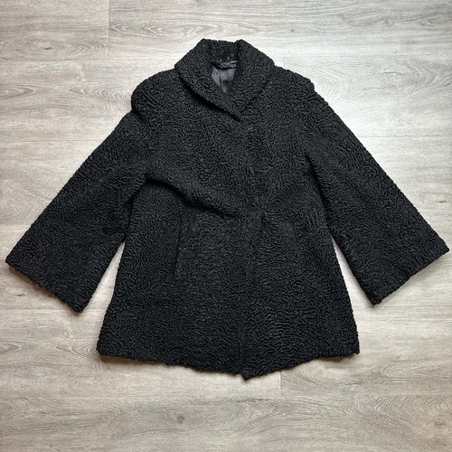 Vtg black astrakhan - vtg,