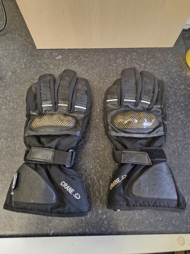 Crane motorcycle gloves - crane,