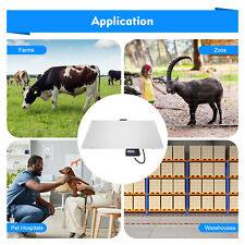 300kg/660LB Digital Livestock Vet scale Hog Pet Dog Sheep Goat Scale Power New