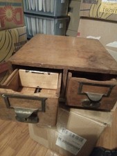 Antique 2 Drawer Wooden