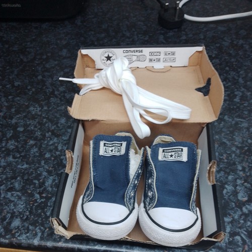 Infants toddlers blue converse - blue,