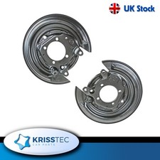 Rear Plate Brake Dust Shield Pair Toyota Corolla E12 46503-02020 46504-02020