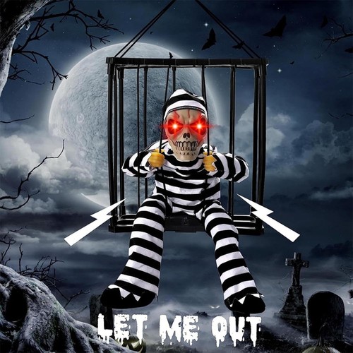 Screaming animated hanging - animated,
