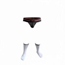 Men’s Jockstrap Black Cotton