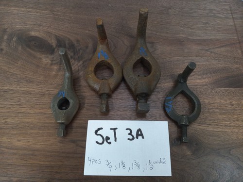 Lathe dogs used set - , of