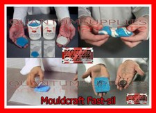 Mouldcraft Fast-Sil 16g-1kg Mould Making Silicone Putty RTV Food safe Sugarcraft